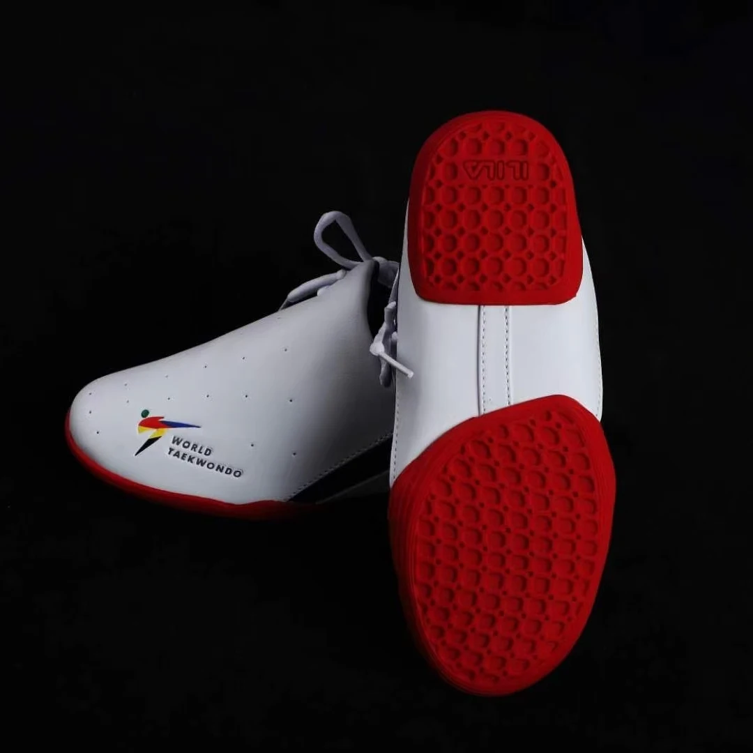 Chaussures d'entraînement de Taekwondo professionnelles pour hommes chaussures d'arts martiaux confortables et durables chaussures de Taekwondo