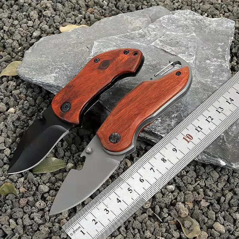 Portable outdoor mini folding knife CR13 exquisite keychain unboxing knife X48 DA33