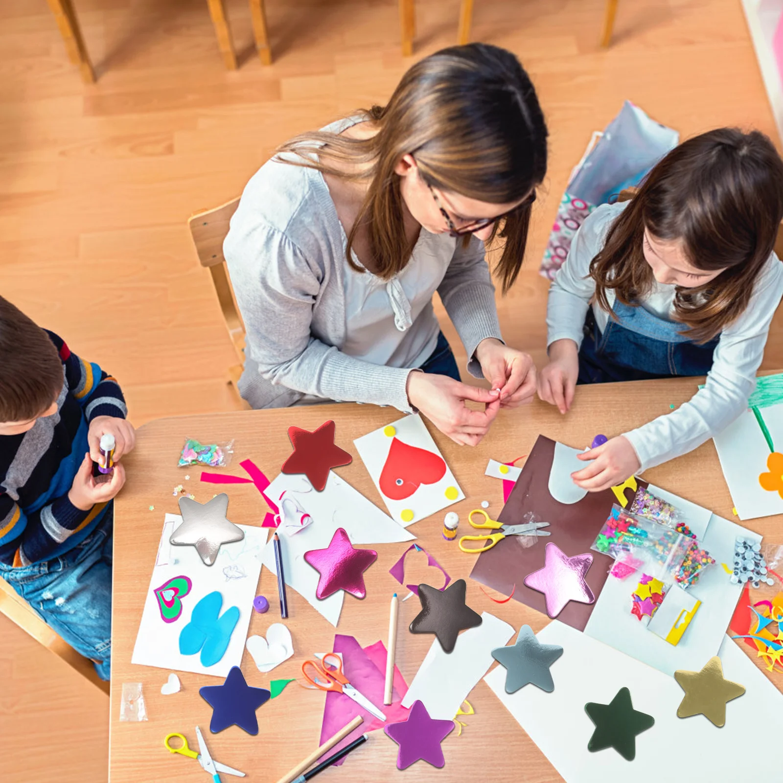 30 ورقة من قطع الورق الملونة للبطاقات، مجموعة قطع الورق DIY للبالغين، مجموعة أنشطة حرفية ممتعة، مشروع فني قابل للطي