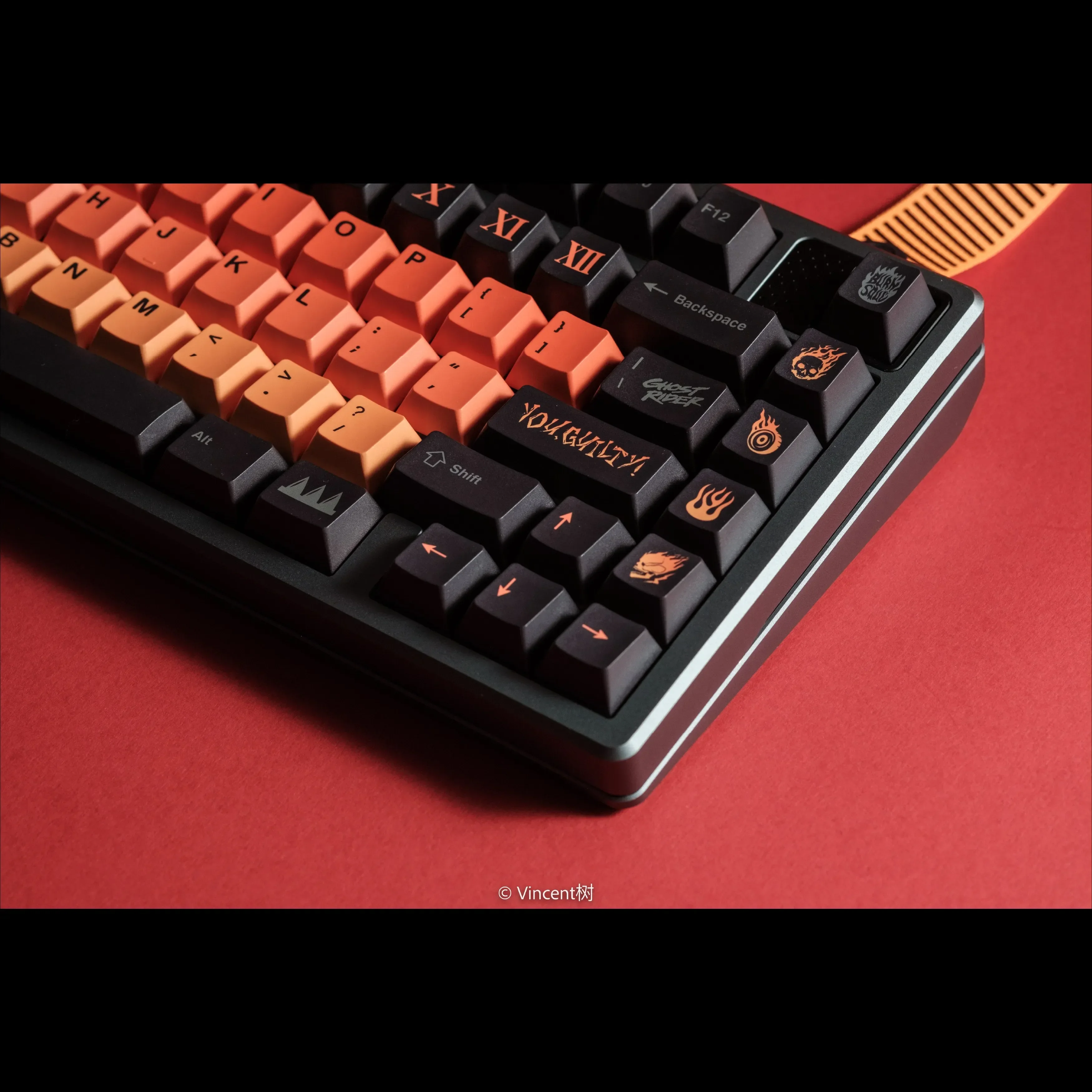 Original Science Fiction Keycaps-Theme-Original 159-key PBT five-sided sublimation mechanical keyboard keycaps