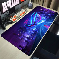 XXL ROG Game MousePad Black ASUS Mouse Pads Large Lock Edge 400x900 Creative Gamer Player Computer Keyboard Non-slip table mat