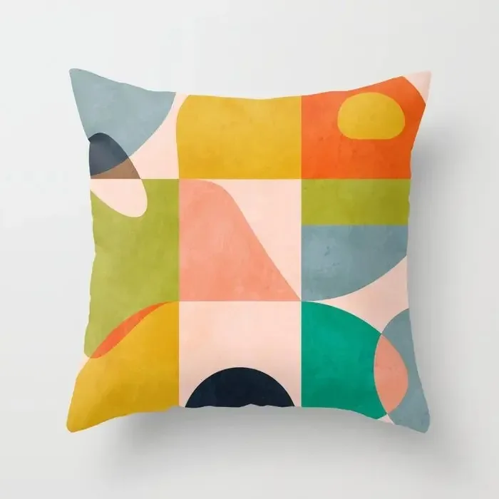 Nordic Moran Living Room Abstract Home Decor Pillow Cover