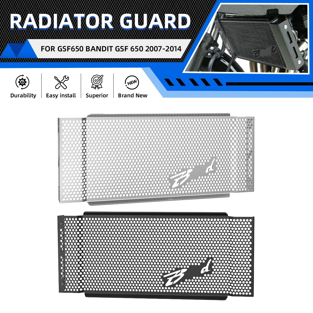 

FOR GSF650 Bandit GSF 650 2007-2008-2009-2010-2011-2012-2013-2014 Radiator Grill Guard Protection Engine Cooler Protector Cover