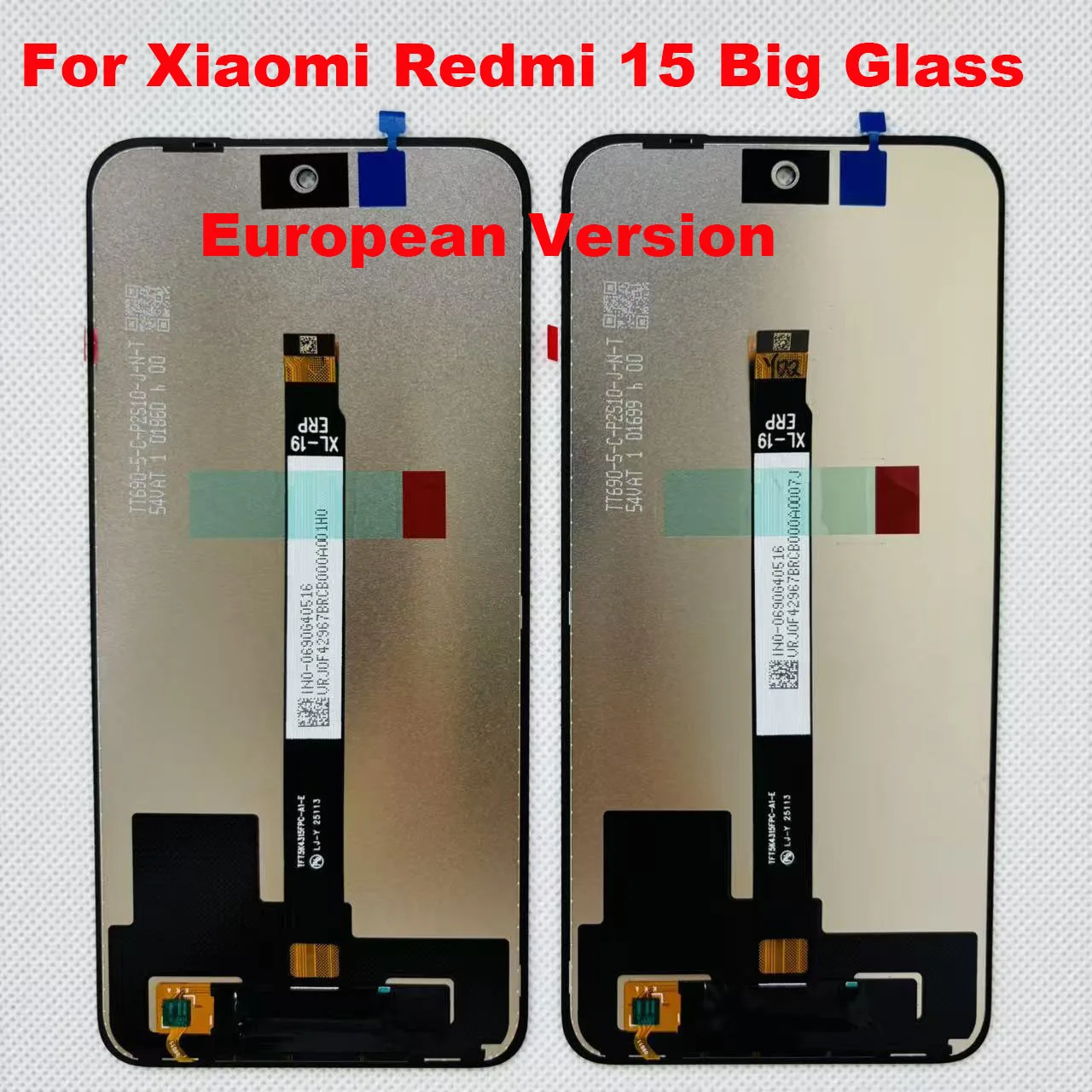 6.9'' Original New 144Hz For Xiaomi Redmi 15 4G 25062RN2DA Redmi