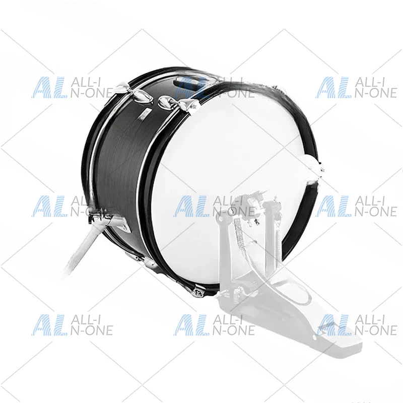 Electronic Wooden Chamber Mesh Leather Simulation Bottom Drum