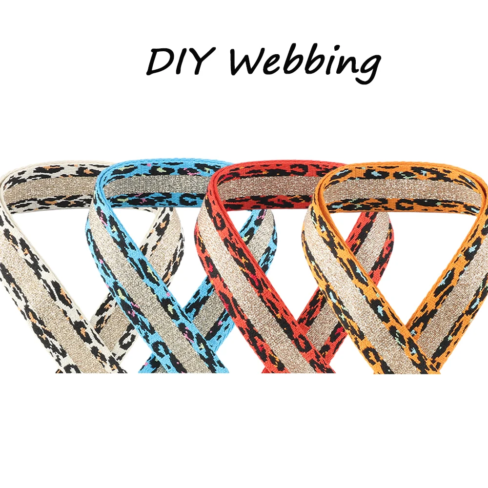 

5/10/20/50yards 50mm Canvas Webbing Mutipurpose Exquisite Embroidery High-density Fabric Guitar Strap Sewing DIY Accessories