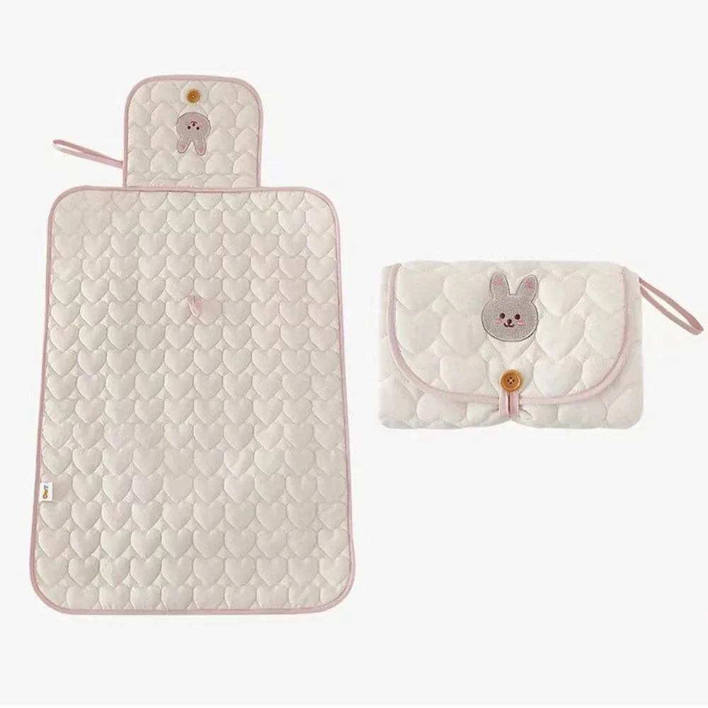 Foldable Portable Diaper Changing Pad Baby Infant Diaper Urine Mat for Newborn Simple Bedding Changing Cover Pad