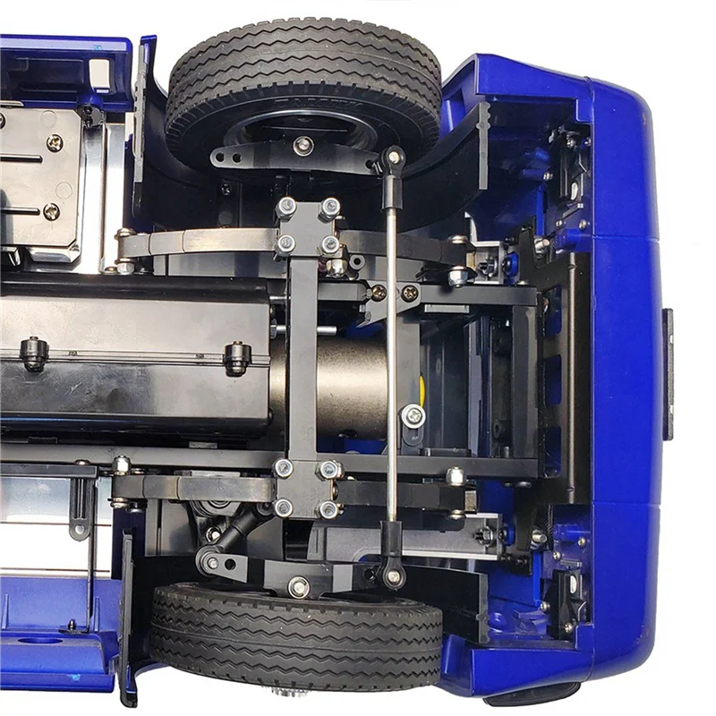 2X โลหะเพลาหน้าชุดพวงมาลัย Link เสาเชื่อมต่อ Rod ไม่มีสําหรับ Tamiya 1/14 RC รถบรรทุกอะไหล่รถยนต์, 1-AA02