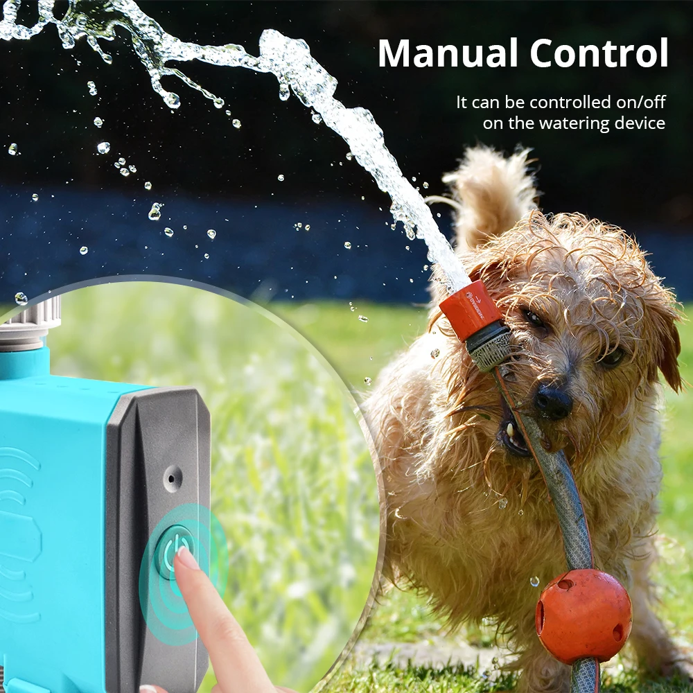 Smart Garden Watering Timer BLE Electrical Irrigation Valve Work with Tuya APP Remote Control Alexa Echo Garden Auto Controller