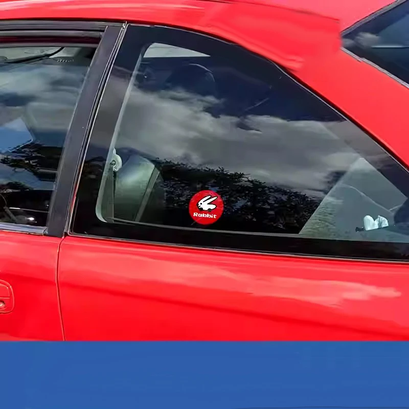 ملصق سيارة ملصق فينيل لليابان JDM الأرنب الأرنب سباق تعديل رمز الراعي تعديل ملصق مائي السيارات الرسم