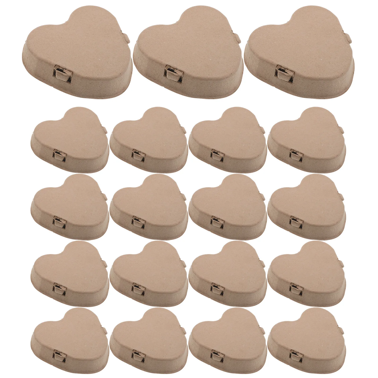 

30Pcs Heart Shape Pulp Paper Egg Cartons Valentines Day Packaging Gift Cardboard Egg Holder Farm Heart Shape Boxes Decoration