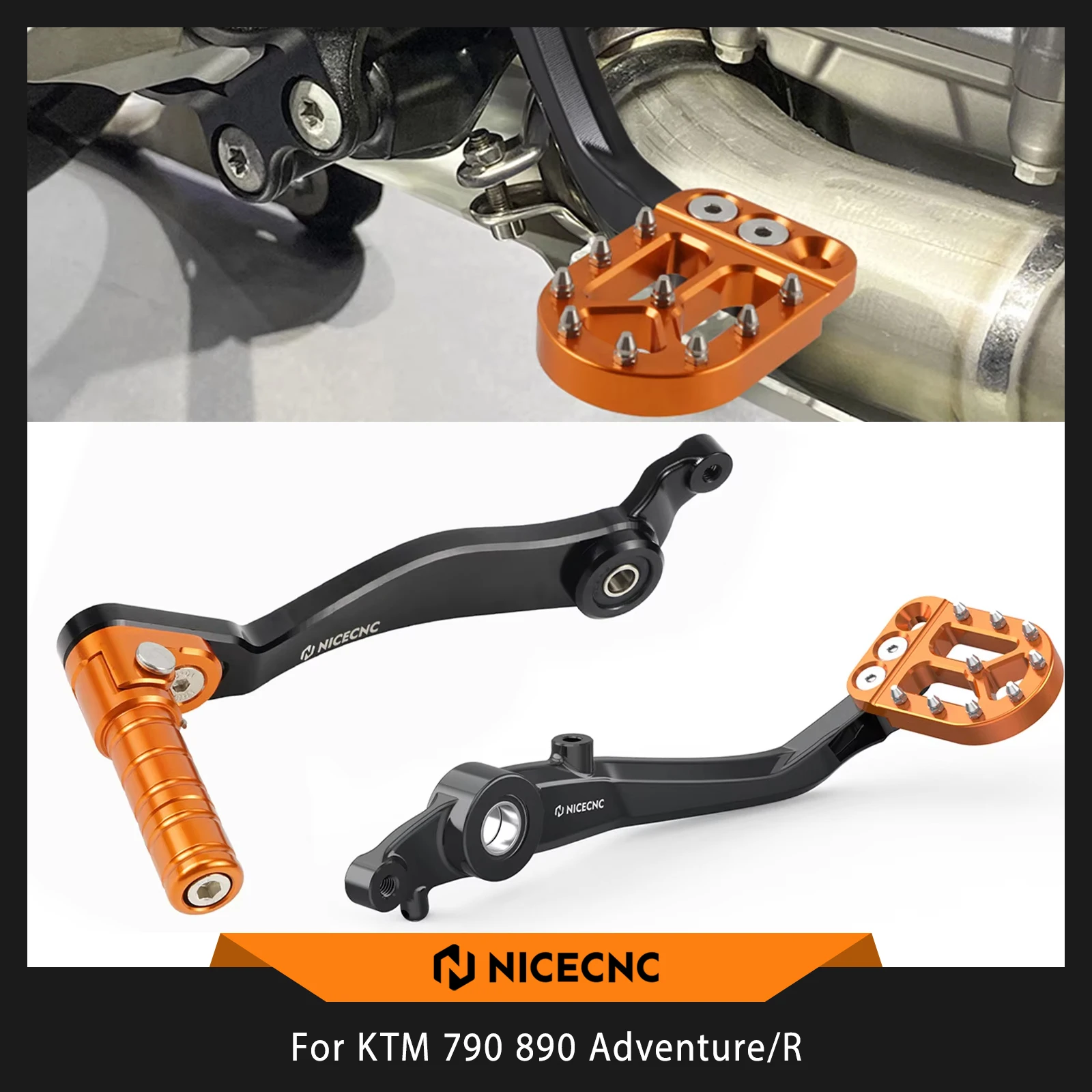 

For KTM 2021-2025 2024 790 Adventure /R 890 Adventure /R Gear Shift Lever Brake Pedal For Husqvarna Norden 901 2022-2025 2023