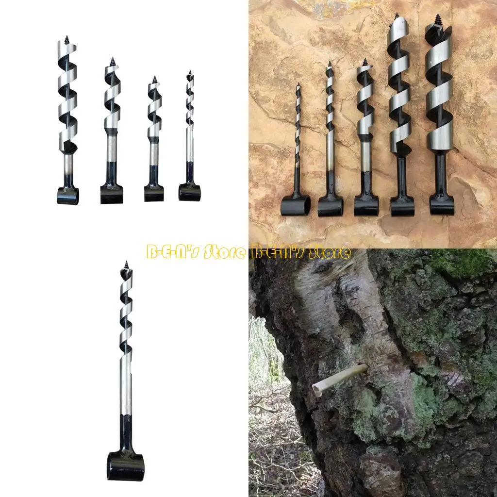 

Y1AD High Carbon Steel Woodworking Hand Drill Auger Bit for Drilling Woods Outdoor
