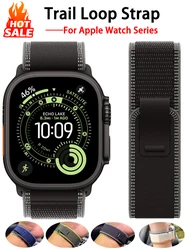 Trail loop strap for Apple watch Ultra 3 2 band 49mm 44mm 45mm 40mm 41mm 46mm 42mm Correa Bracelet iWatch series 11 10 SE 9 8 7