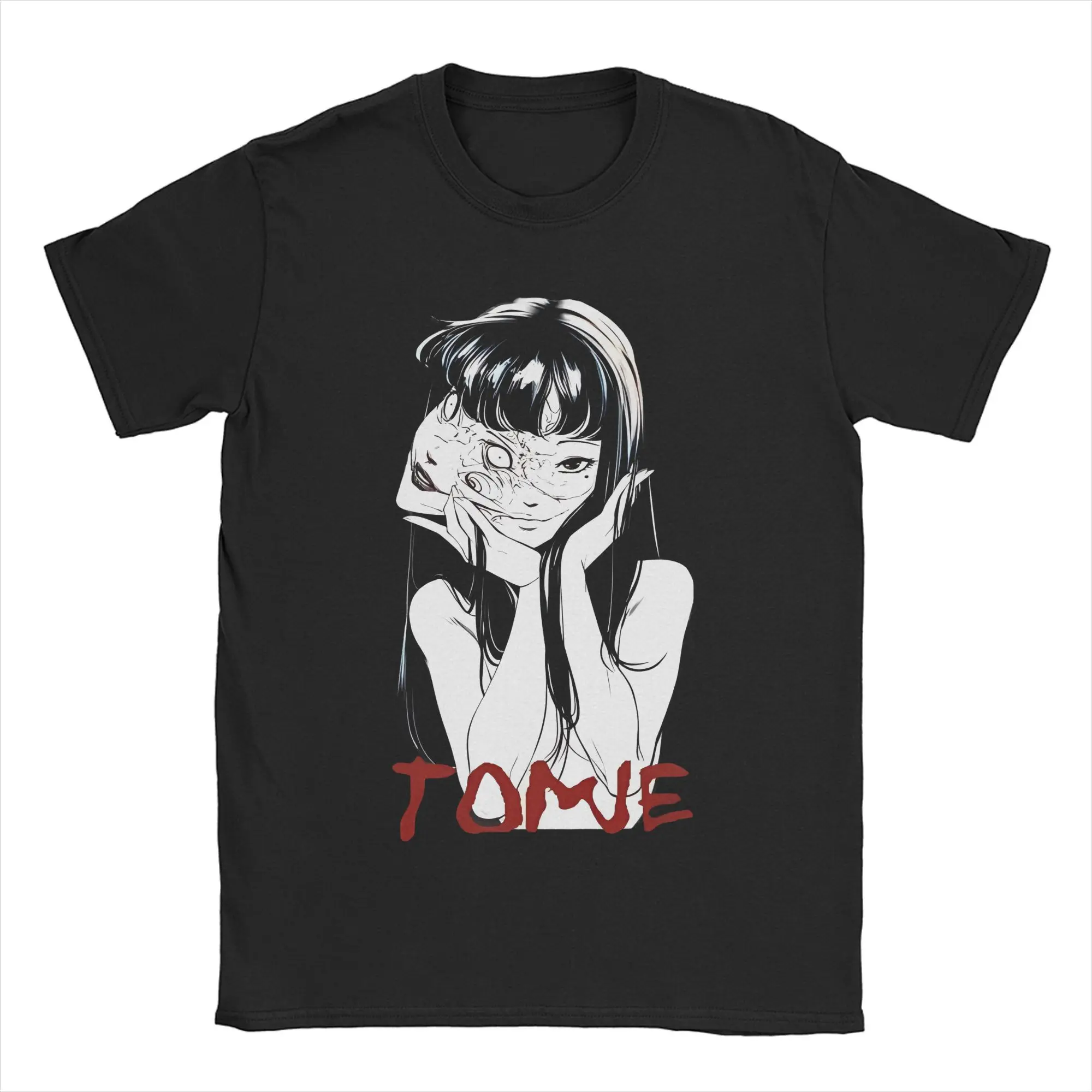 Tomie Tee Shirt for Men Women Graphic Print T Shirts Junjis-Itos Cotton Clothes