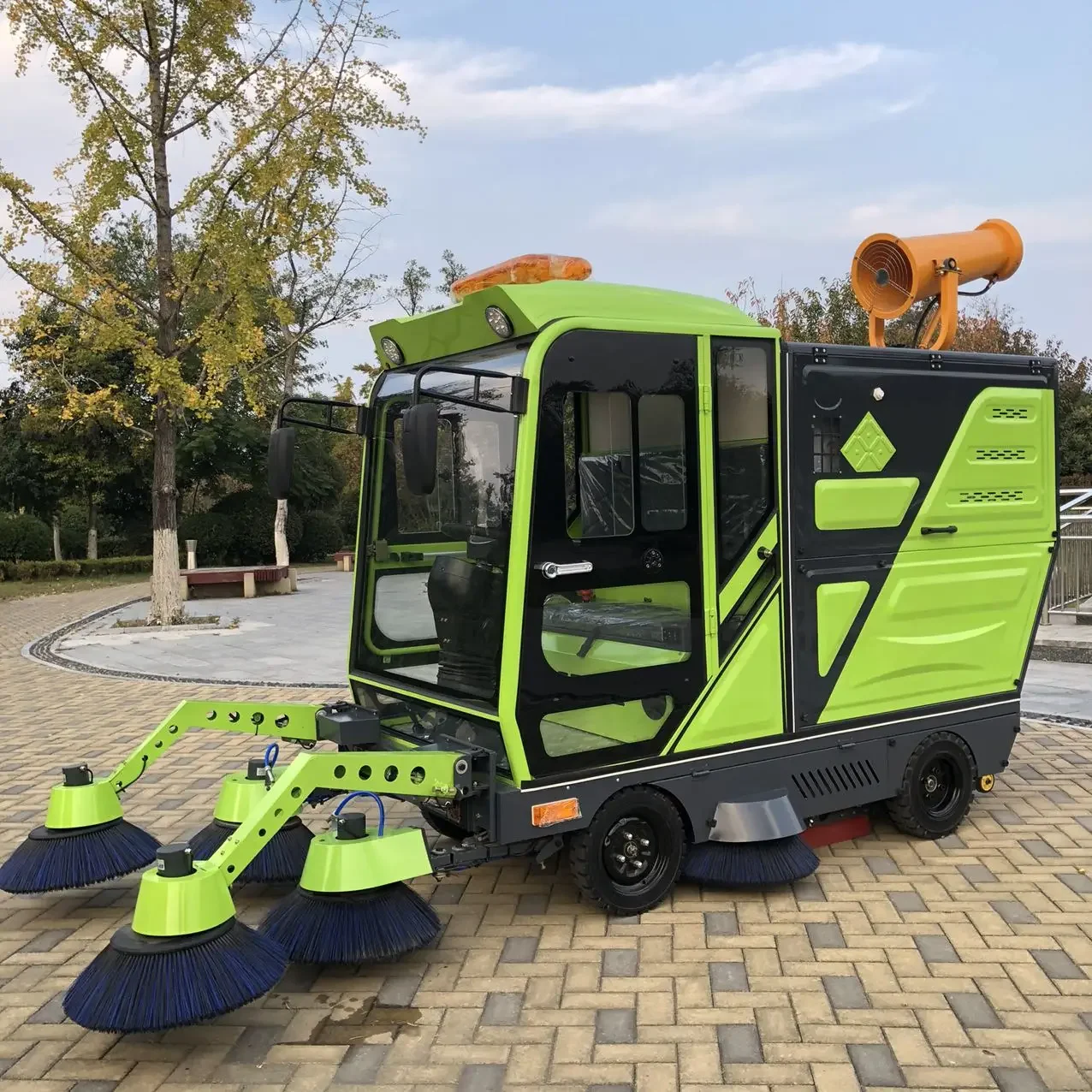 

Customized 2025 Durable Automatic Ride On Electric Road Sweepers Vehicle Street Floor Sweeper Machine Factory Made In China