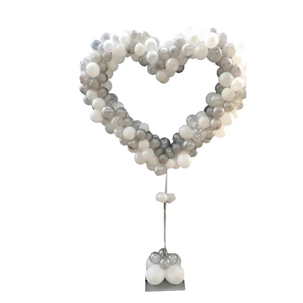 Ballon bogen rahmen herzförmige Ballon girlande Basis Ballonst änder halter Kit für Baby party Hochzeit Geburtstags feier Dekor