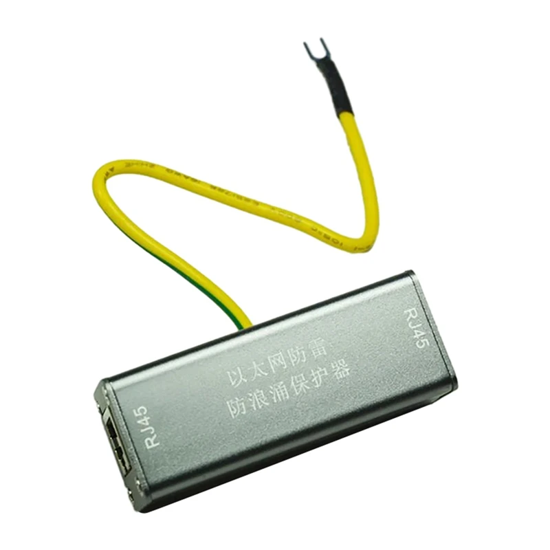 Network Device Surge Protector, Ethernet SPD 8-Core Network Cable Interface Monitoring Arrester 1PC