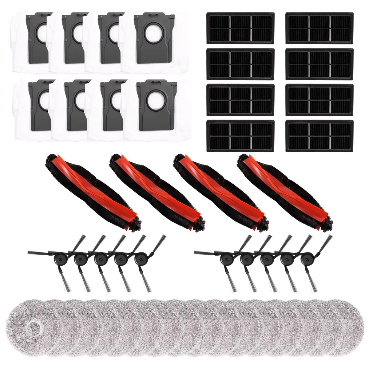 useful For L40 Ultra Gen 2 Replacement Parts for Dreame L40 Ultra Roller Brush Mop for L40 Ultra Cleaning Supplies