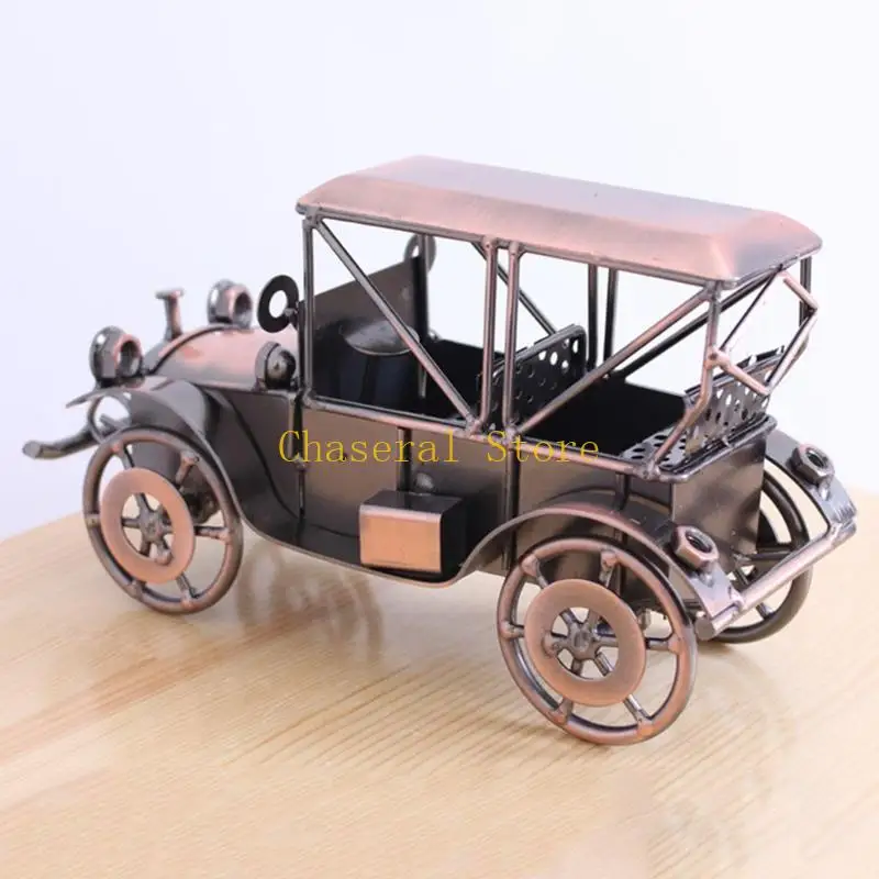 E7CE Ferido Modelo Vintage Iron Ornamentos Carros Motor Retro Decoração Iron Felize