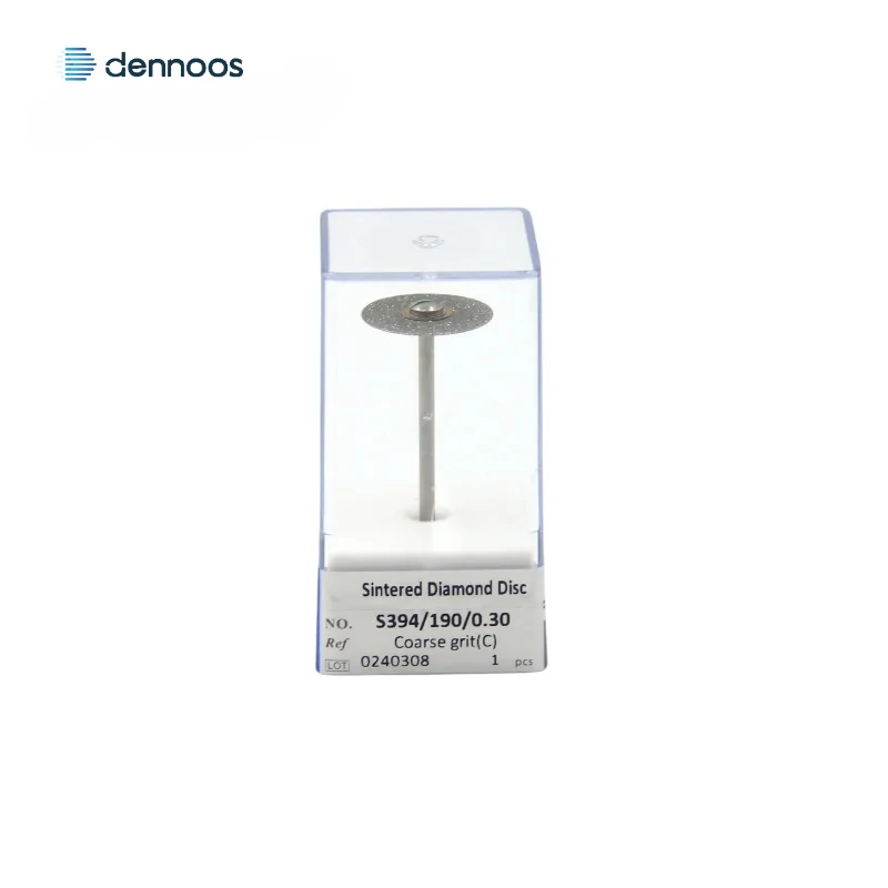 Dennoos 1pcs Dental Lab Sintered Diamond Disc 70um/60um/40um for Grinding of sintered Zirconia HP 2.35mm Cutting Disc Tools - view 3