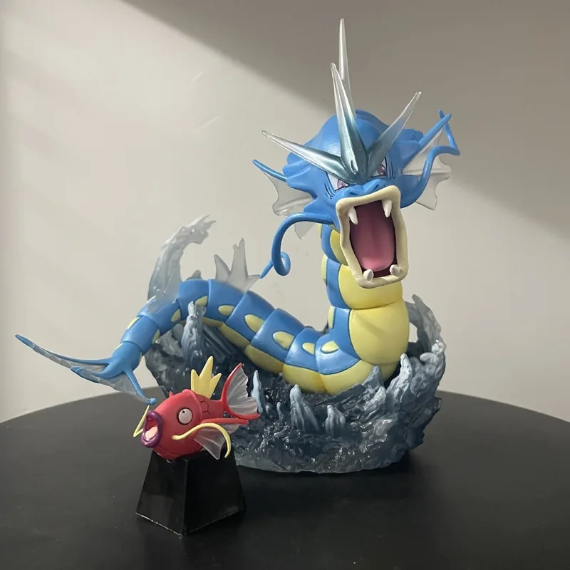 Pokemon 16cm Anime Gyarados Figures Gyarados Magikarp Action Figures Pvc Digimon Model Collection Statue Toys Birthday Gifts