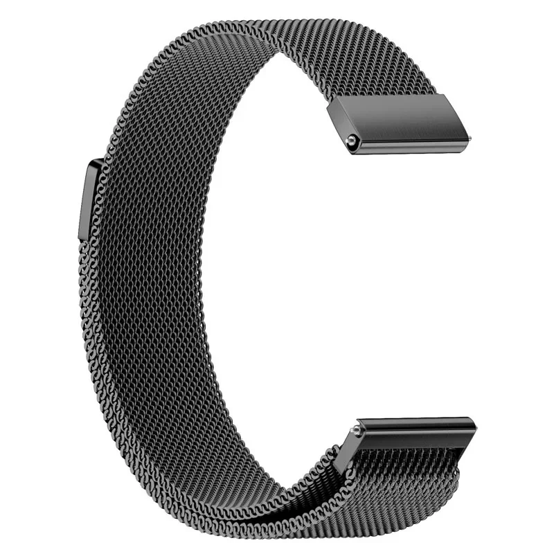 Muñequeras Milanese Loop de acero inoxidable, muñequeras de liberación rápida para Nokia Withings Steel HR GDeals