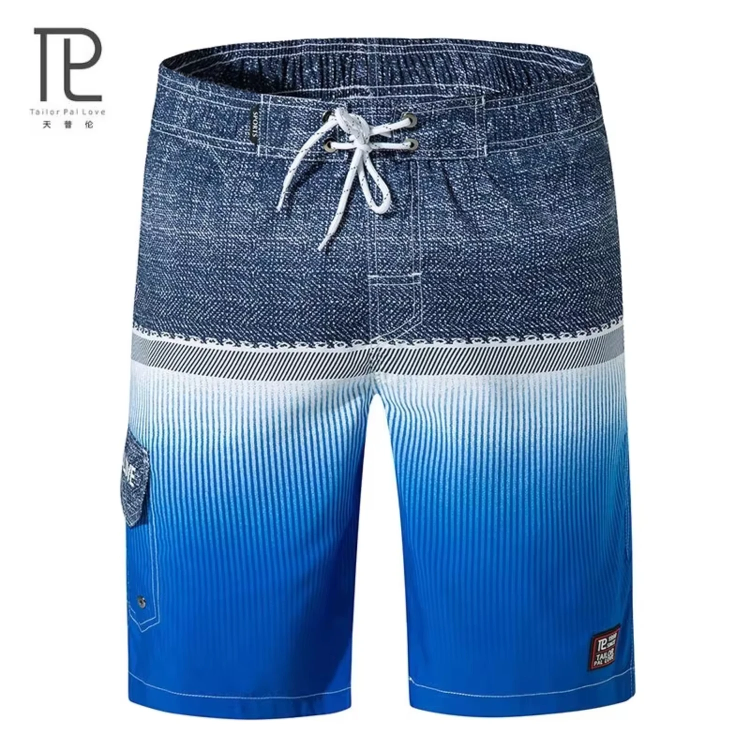 Tailor Pal Love Men Casual Beach Shorts Quick Drying and Breathable short pants suitable  running swimming surfing and sports