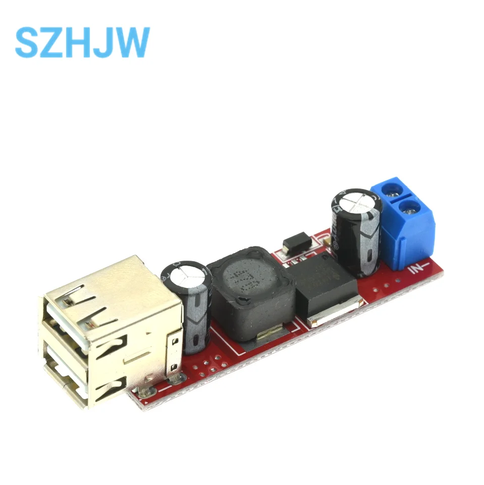 LM2596 DC-DC Step-down Converter Module DC 6V-40V To 5V 3A Double USB Charge Dual USB