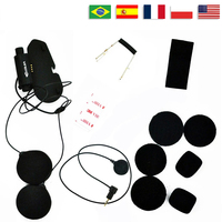 Easy Rider Audio & Mic Kit for Original Vimoto V3 V6 Helmet Bluetooth-compatible Headset Base Hard/Soft Microphone Accessories