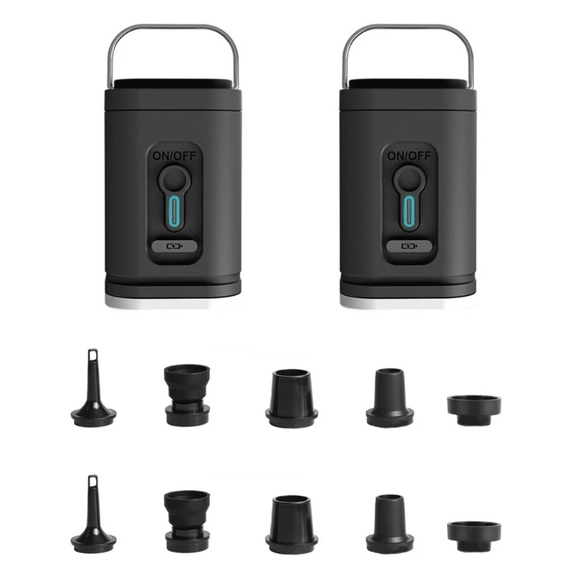 

Electric Air Compressor USB Rechargeable Fast Inflation Deflation For Pool