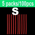 S Red 100pcs