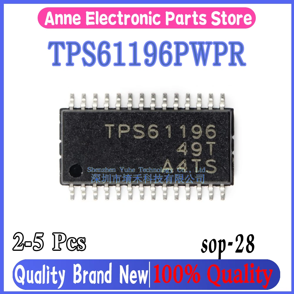 (2-5piece)100% New TPS61196PWPR TPS61196 sop-28