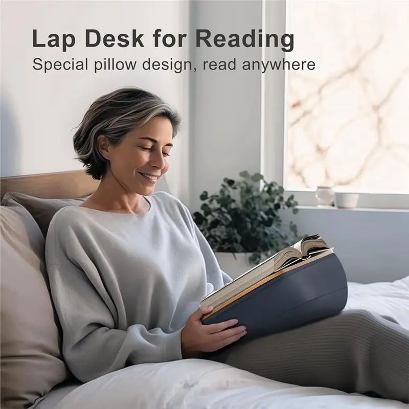 Comfortable For Hands Free Reading Lap Beanbag Book Stand Pillow Stand Minimize Neck Strain