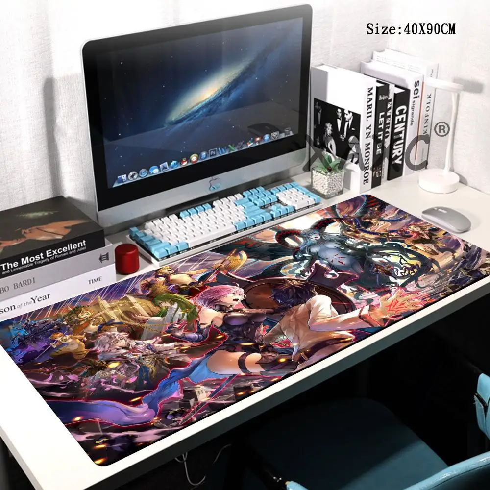 Pc Gaming Laptops Fate Grand Order Gamer Keyboard Pad Mouse Pads Deskmat Computer Accessories Non-slip Mat Mausepad Mousepad Xxl