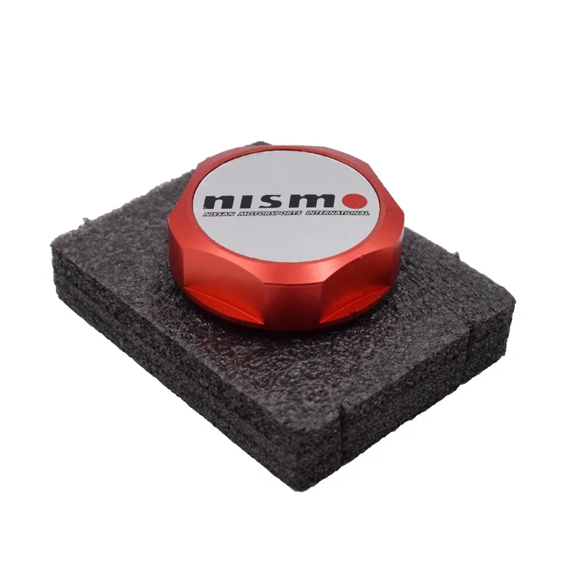 Nismo Cnc Aluminium Motor Oil Tank Cap Cover Voor Nissan