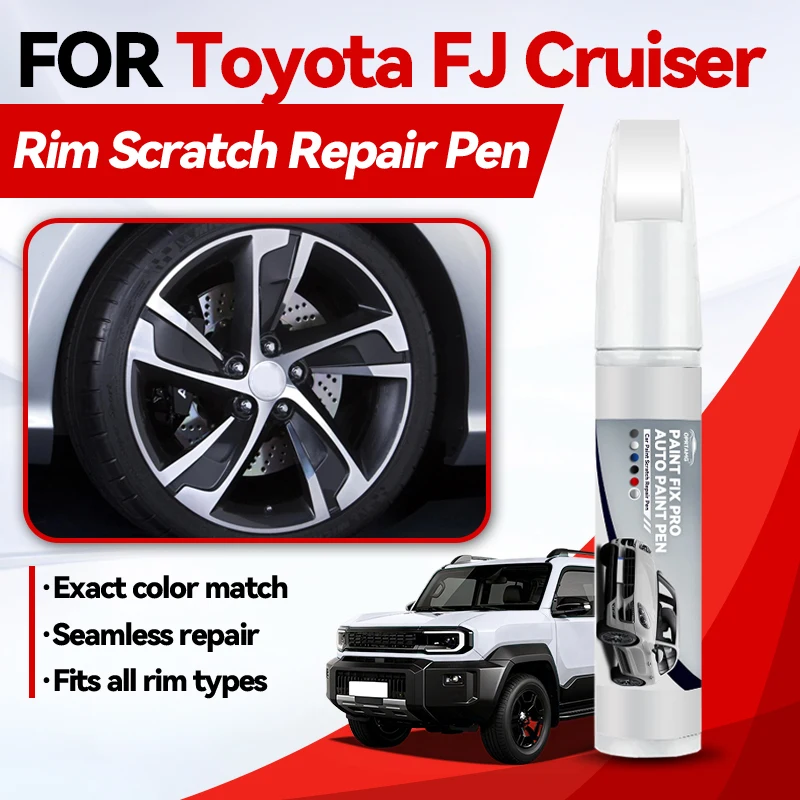

Ручка-корректор для ремонта лакокрасочного покрытия Toyota FJ Cruiser 1996-2025, средство для удаления царапин, аксессуары для авто, черный цвет