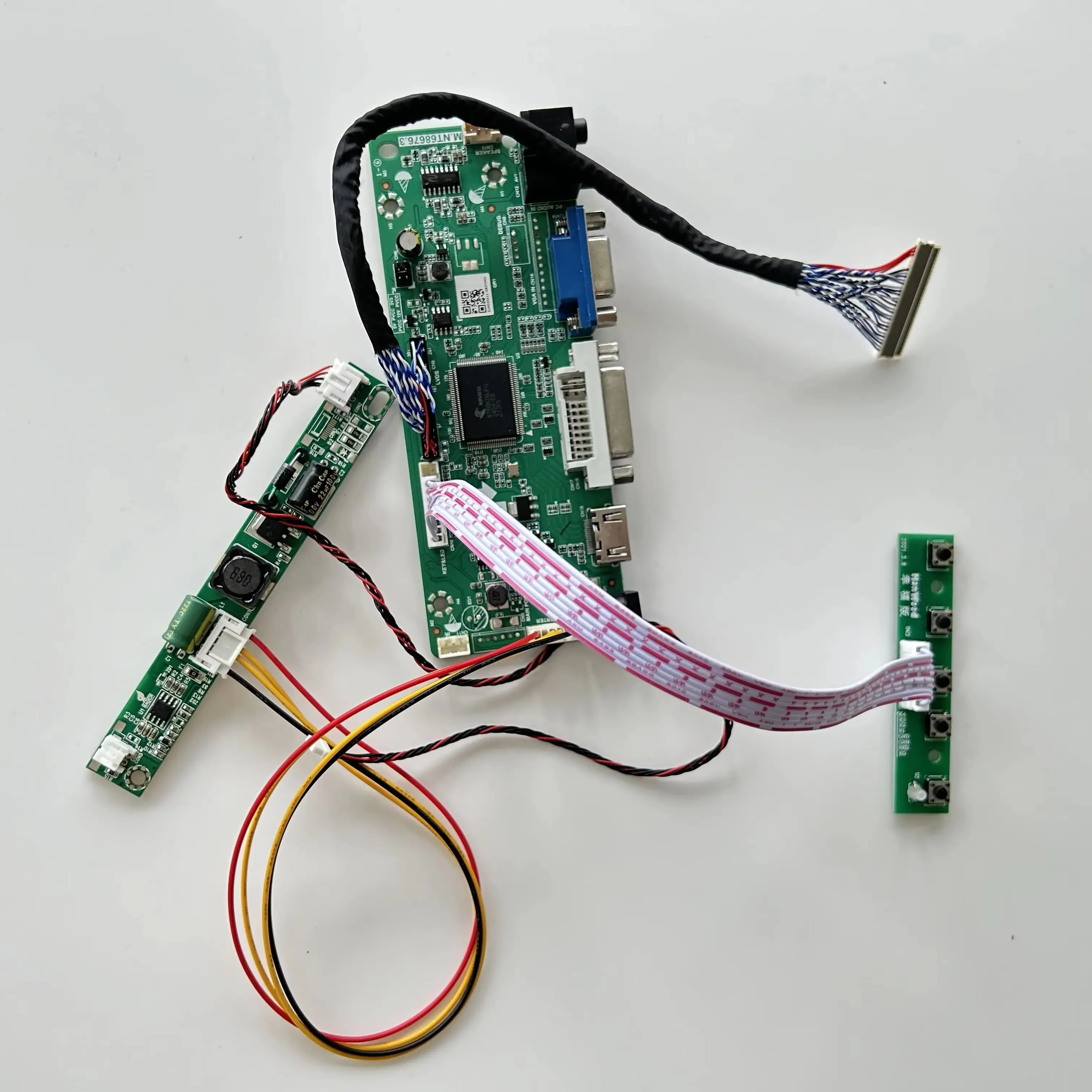 

Controller board M.NT68676 VGA for M195FGE-L20 M195FGE-L23 1600X900 LCD panel screen monitor Display 19.5" HDMI-compatible DVI