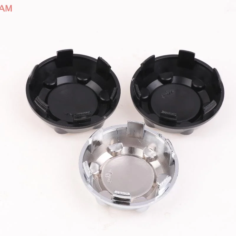 4Pcs Outter 56/68mm Inner 51/61mm Wheel Center Cap Cover Auto Rims Dust Proof Hubcaps Car Modification Accessories Emblem Hub