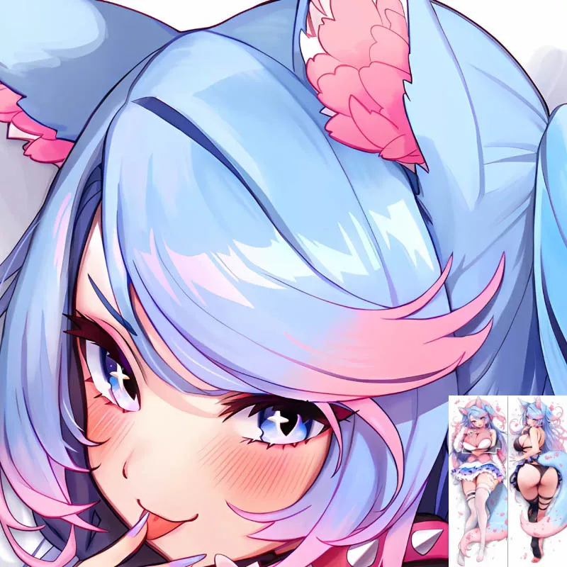 

Silvervale Anime Dakimakura Pillow Cover Case Cosplay Life-size Hugging Body Pillowcase Dropshipping Double-sided Print