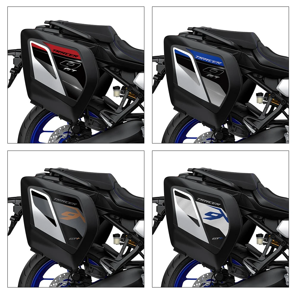 Suitcase Stickers Motorcycle Sticker Protection Kit Decals Suitcase for Tracer 9 GT / + 2021 2022 2023 2024