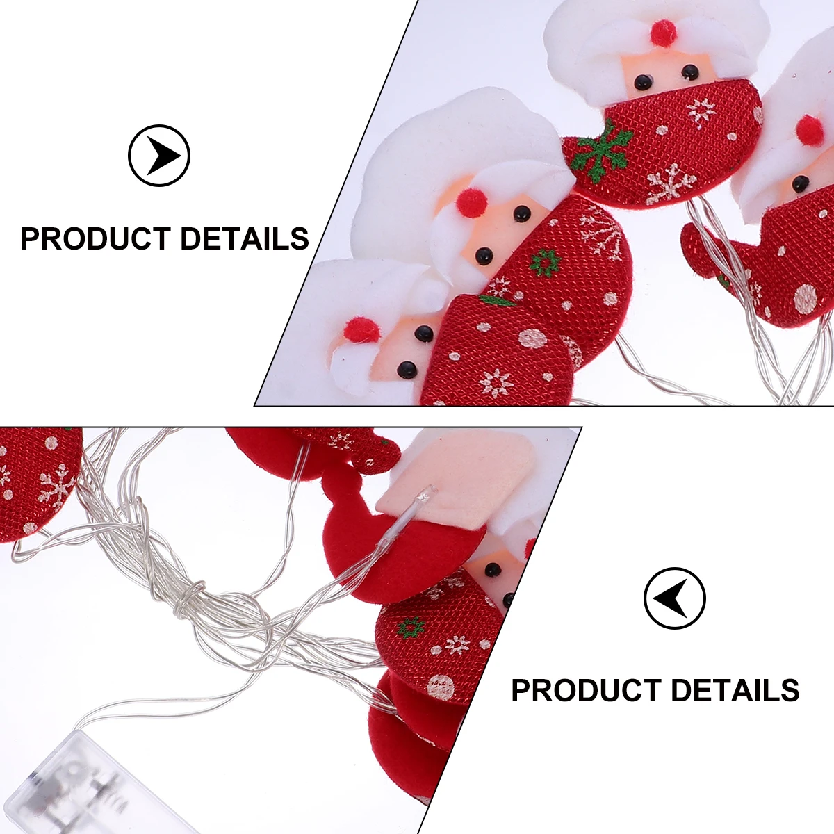 

Christmas String Snowman Flannel Decorations Lightweight Xmas Hanging Party DIY nament Hanging Christmas Lights Festival