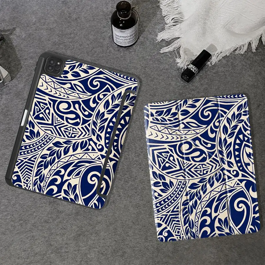 

Ethnic Tribal Motif Tablet Case For iPad Pro 11th 10th 9th 8th 7th 12.9inch Air 4 5 M3 M2 1 2 M4 11inch Mini 6 7 Pro 2025 Holder