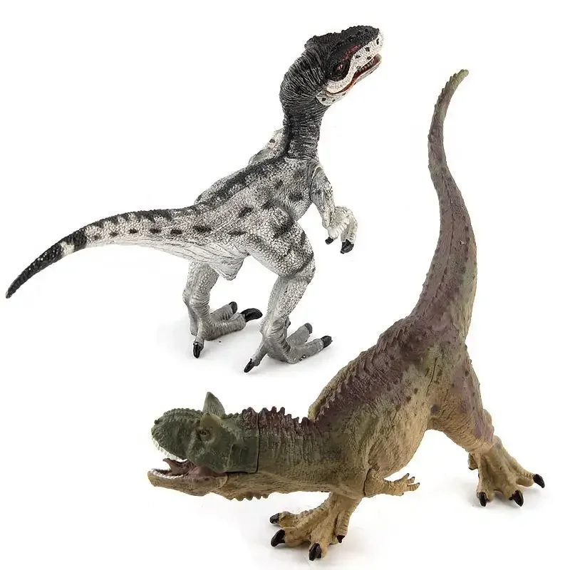 Jurassic Velociraptor Dinosaur Action & Toy Figures Animal Model Collection Learning  Educational