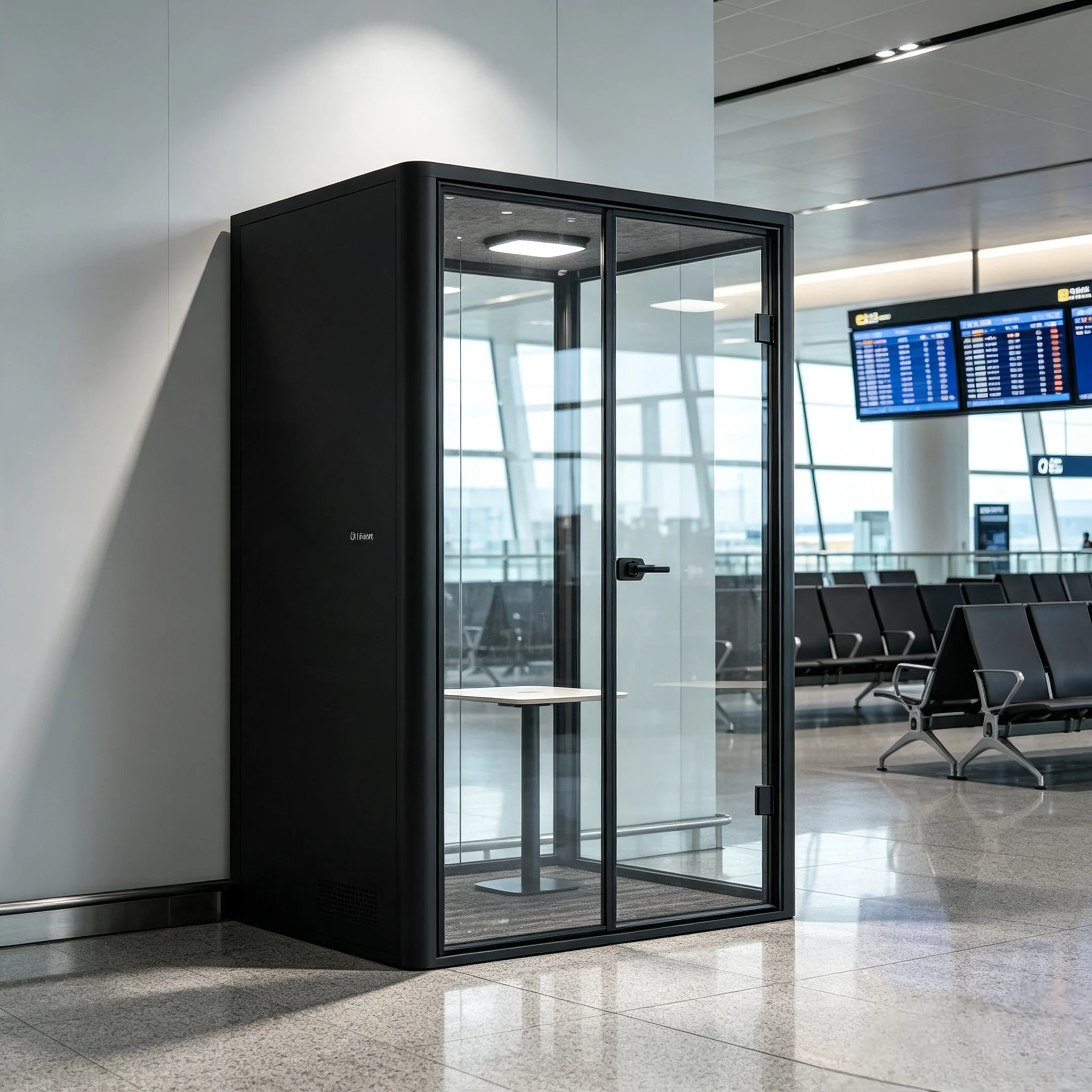 Soundproof Booth, Office Meeting & Phone Piano Noise Reduction Cabin, Office Pod For Airport Waiting Area