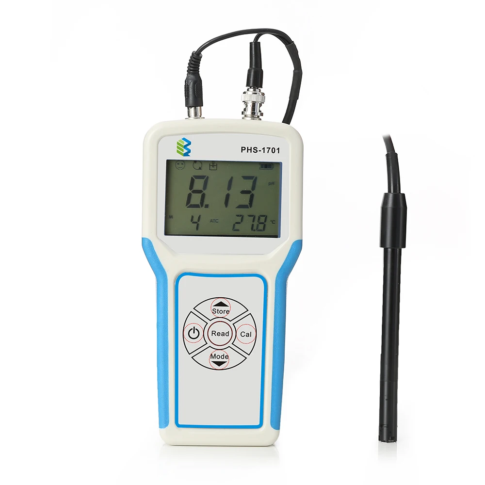 

PHS-1701 High Quality Digital pH Sensor Glass Electrode For Food And Life Sciences Industries Portable pH Meter 0-14pH