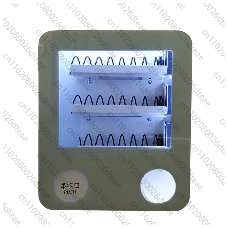 Mini Wall Mounted Vending Machine 3-Channel Dispenser With QR Code Payment For Hotel Home Smart Retail