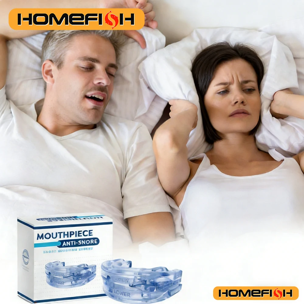 Device to suppress snoring - Throat snoring protection device - Specialized mouth guard for teet