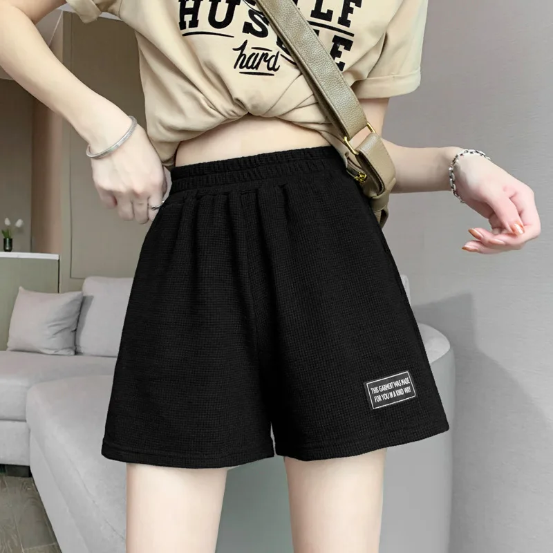 

2024 new women's three part fitness shorts, yoga running training leggings