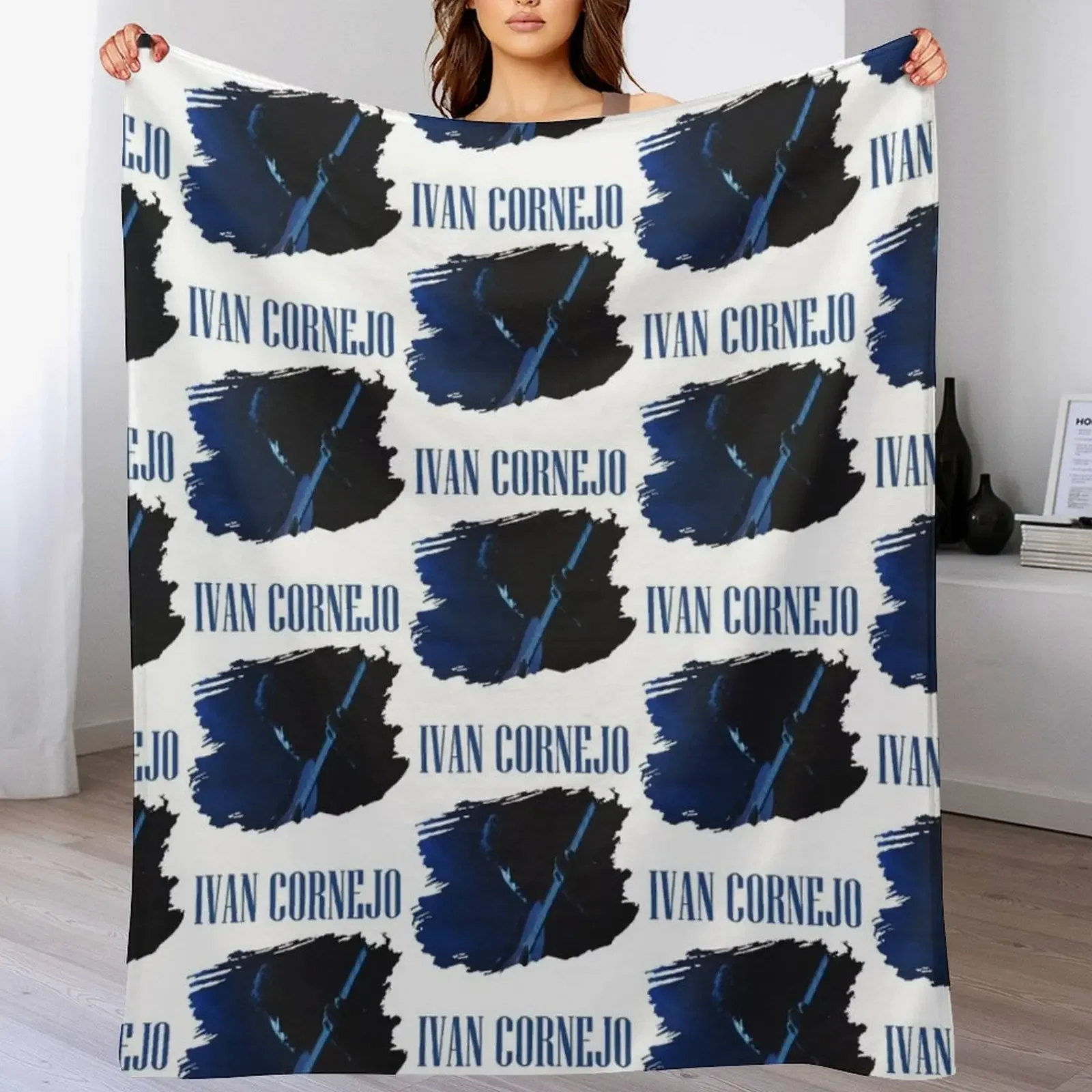 

Ivan Cornejo Photo With Text v2 Throw Blanket Blankets For Bed blankets ands Kid'S Blankets For Baby